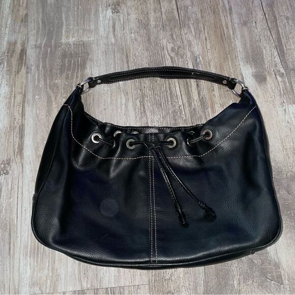 LIZ Claiborne black hobo bag - Picture 1 of 10